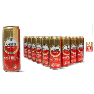 Amstel Malta Can 33cl x 24