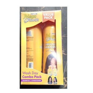 Mega Growth Wash Set(Shampoo and Conditioner)