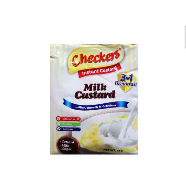 Checkers Custard 3in1 Sachet 45g x 80